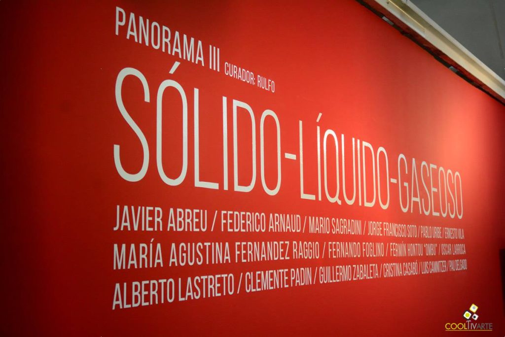 Inauguración / Panorama III / Sólido - Líquido - Gaseoso - Centro de exposiciones subte - 6 de diciembre 2017 - Foto © Federico Meneses Inauguración / Panorama III / Sólido - Líquido - Gaseoso - Centro de exposiciones subte - 6 de diciembre 2017 - Foto © Federico Meneses
