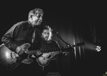 Chris Cain (USA) & Chapital Grooving The Blues con Juan Pablo Chapital en Sala Camacuá / AEBU Foto María Magdalena Paredes