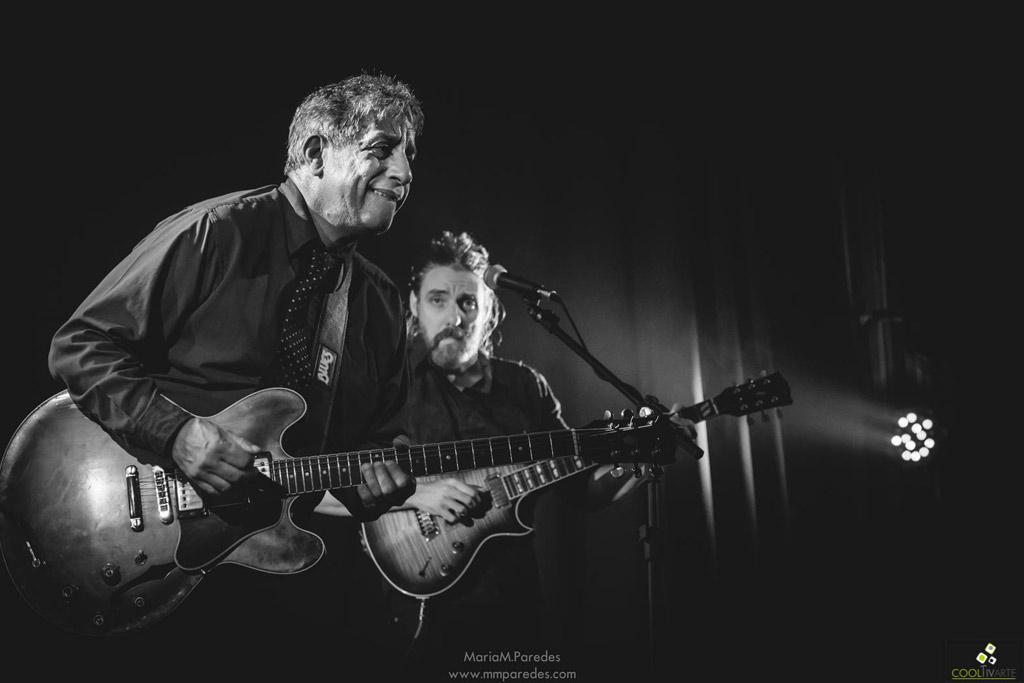 Chris Cain (USA) & Chapital Grooving The Blues con Juan Pablo Chapital en Sala Camacuá / AEBUFoto María Magdalena Paredes