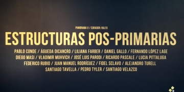 Estructuras pos - primarias Colectiva - Centro de exposiciones Subte - Mayo 2017 - Foto de móvil © Federico Meneses