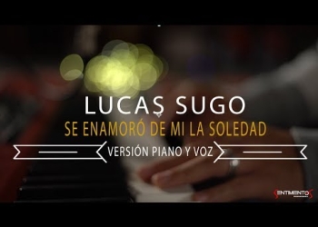 Lucas Sugo autor e intérprete