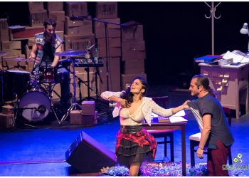 DESENCAJADOS “Filosofía + Música” en Montevideo - Sala Zitarrosa Mayo 2017 - Foto © Jimena Miguel