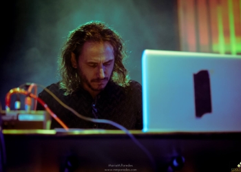 Federico Deutsch y Maverick en La Trastienda MVD junio 2017 foto maria magdalena paredes