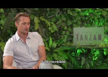 Alexander Skarsgard comenta sobre la filmación de Tarzán