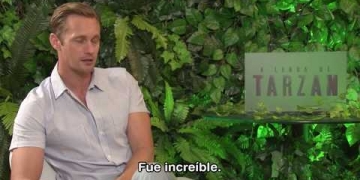 Alexander Skarsgard comenta sobre la filmación de Tarzán