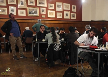 Campeonato de ajedrez a cargo del Club Trebejos - Biblioteca Nacional - 3 de octubre 2017 - Foto © Andrea Silvera