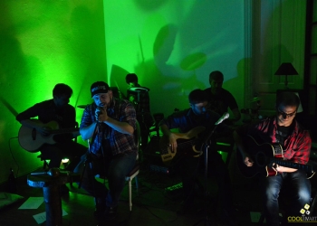 Lugosi en vivo - pre lanzamiento de disco - Centro cultural Búho - octubre 2017 - Foto © Federico Meneses