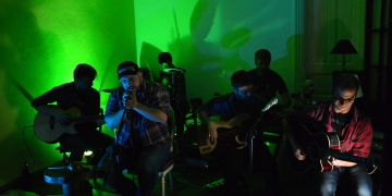 Lugosi en vivo - pre lanzamiento de disco - Centro cultural Búho - octubre 2017 - Foto © Federico Meneses