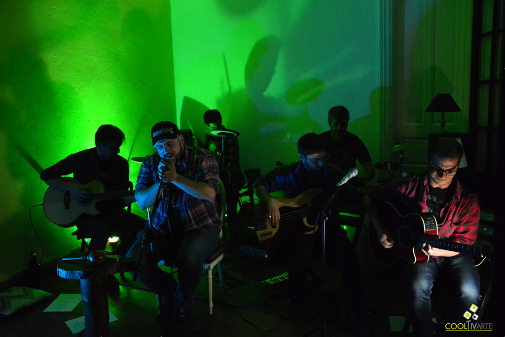 Lugosi en vivo - pre lanzamiento de disco - Centro cultural Búho - octubre 2017 - Foto © Federico Meneses