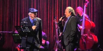 Joan Manuel Serrat compartió escenario con Daniel Viglietti