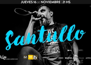 Santullo vuelve a Bluzz Live