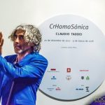 CrHomoSónica I Claudio Taddei - performance y exposición - 20 de Diciembre de 2017. Foto © Carla Peña