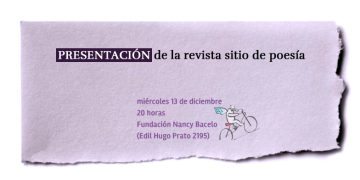 Presentación de la revista Sitio de Poesía