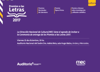 Premios a las Letras 2017