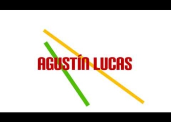 Agustín Lucas en el cierre de la muestra "cambios de piel"