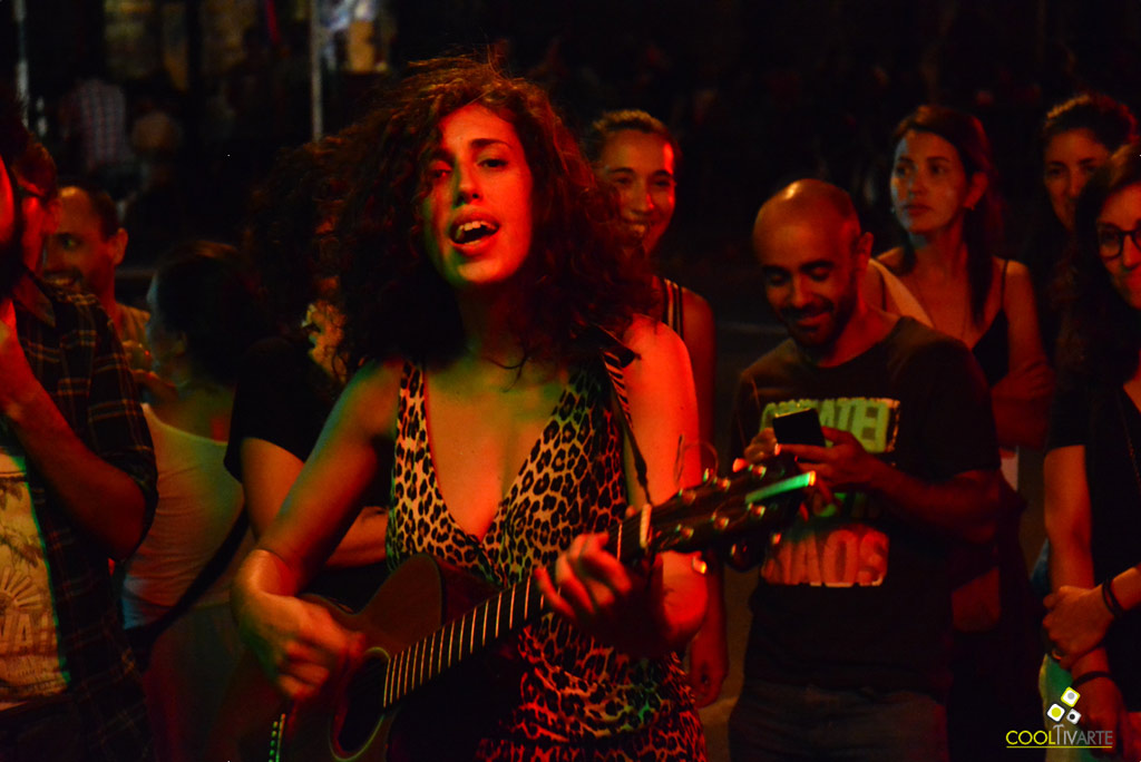 Paula Maffia en vivo en Bar Andorra - 7 de febrero de 2018 - Foto © Federico Meneses