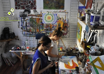 Taller de Artes Plásticas Claudia Baico - Montevideo - Feb 2018 Foto © Magdalena Patiño Roquero