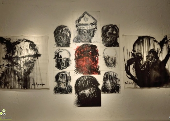 Hombres por armas - Daniel Melgarejo - Desde el 23 de marzo al 27 de abril el Centro Cultural Miguel Ángel Pareja inaugurando su ciclo de exposiciones 2018 - Foto © Hector AT