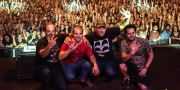 Pérez Scremini - No te va gustar, La Triple Nelson, Tabaré Cardozo. - Landia - Marzo 2018 - Foto © Martín Pereira www.cooltivarte.com --