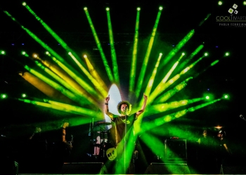 Entre el 6 y 8 de abril se realizó la 33° edición del Festival Minas y Abril, a beneficio del Hospital local. Gnomo, Tabaré Cardozo y Agarrate Catalina, Lucas Sugo, Once Tiros, La Vela Puerca - Foto © Paola Ferreira