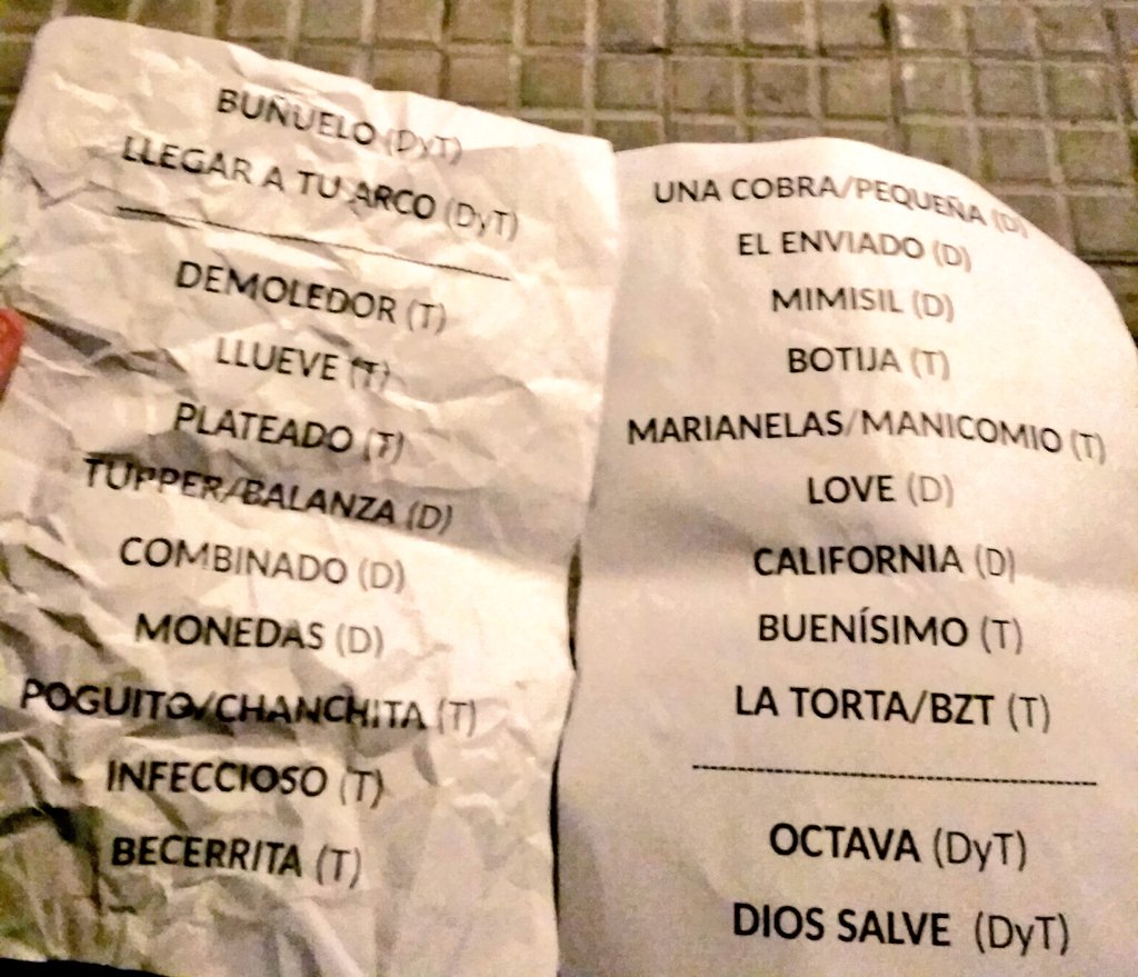 Bufón lista Bufón lista