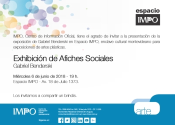 Exhibición de Afiches Sociales - Gabriel Benderski