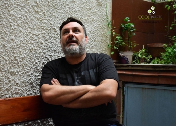 Paulo Roddel entrevista a Fernando Santullo BAJO UN CIELO SIN CONTROL- Abril 2018 - Fotos © Andrea Silvera De Giordano www.cooltivarte.com --