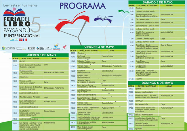 programa---5-Feria-del-Libro-de-Paysandú