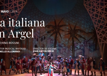 ópera La Italiana en Argel en vivo a través de www.teatrocolon.org.ar
