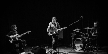 Alejandro Reyes "Cubano" con Gustavo Etchenique y Ale Moya - Centro Cultural Terminal Goes 09/06/18 - Fotografía Mauricio Rodríguez - www.cooltivarte.com
