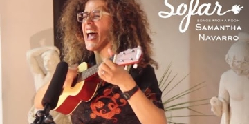 Samantha Navarro performing "Tren Fantasma" at Sofar Montevideo