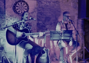 Spuntone & Mendaro en Chopería Mastra - Colonia del Sacramento - 14-07-18 Foto © Claudia Rivero www.cooltivarte.com