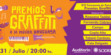 shows Premios Graffiti en el Auditorio Nacional del Sodre