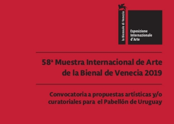 El Instituto Nacional de Artes Visuales de Cultura | MEC convoca a propuestas artísticas y/o curatoriales para la representación de Uruguay en la 58ª Muestra Internacional de Arte de la Bienal de Venecia 2019.
