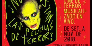 ¿No te gustan las películas de terror? III - Cine de terror musicalizado en vivo A partir de la canción ¿No te gustan las películas de terror? inspirada en el cine fantástico y de horror de la banda uruguaya Turra Total, nace en 2016 este ciclo homónimo en el cual bandas y DJs musicalizan en vivo películas fantásticas y de terror. Si bien el ciclo comenzó centrándose en el cine de clase B, busca acaparar todos los subgéneros del cine de terror. Este año se suman nuevos espacios para la proyección de películas, y además de realizarse en los clásicos Tundra Bar de Montevideo y Centro de Artes Escaparate de Sauce (Canelones) se suma el Cine Universitario de Montevideo y El Teatro Macció en la ciudad de San José en el marco de la 13° edición de la Feria del Libro.