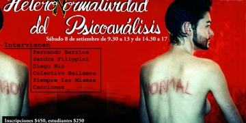 ÉCOLE LACANIENNE DE PSYCHANALYSE Jornada Heteronormatividad del psicoanálisis Desde sus comienzos freudianos y hasta nuestros días, el psicoanálisis, en sus múltiples variantes, ha sostenido una relación diversa con la heteronormatividad imperante, productora de subjetividades normalizadas, fundamento de la discriminación y de la violencia contra las diversidades eróticas y las disidencias de género.