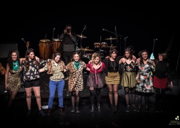 Las Taradas en Sala Zitarrosa 04.08.18 // invitada: Lu Ferreira - Fotografía: Mauricio Rodriguez - www.cooltivarte.com