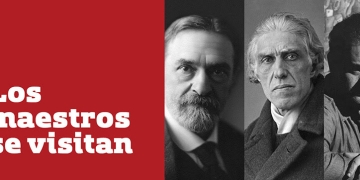 Los Maestros se visitan - Pedro Figari - Joaquín Torres García - José Gurvich