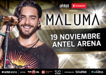 MALUMA VUELVE A MONTEVIDEO Lunes 19 de Noviembre, 21:00 hs. Antel Arena