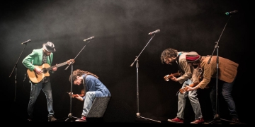 Milongas Extremas Celebró sus 10 años de trayectoria en el Teatro Solis 30.08.18 - Con Matias Rodriguez, Santiago Martinez, Ricardo Di Paolo Adrián Castelló - Fotografía: Mauricio Rodriguez - www.cooltivarte.com