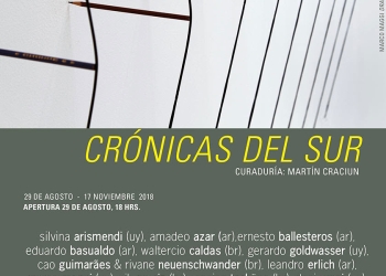 Xippas Montevideo se complace en presentar Crónicas del Sur, una exposición grupal con 14 destacados artistas contemporáneos de Argentina, Brasil y Uruguay.