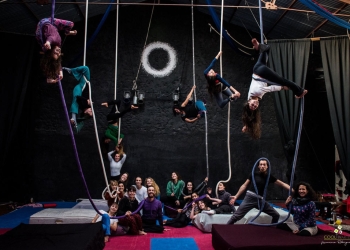 4to Encuentro internacional de cuerda lisa Uruguay 2018 - Cualkier Guayaba - Con Ale Alarcón Villarroel (chi) y Pritta Rajoy - Fotografía: Mauricio Rodriguez - www.cooltivarte.com