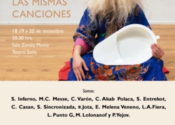 BAILAMOS SIEMPRE LAS MISMAS CANCIONES / 18, 19 y 20 de setiembre / Ciclo Montevideo Danza