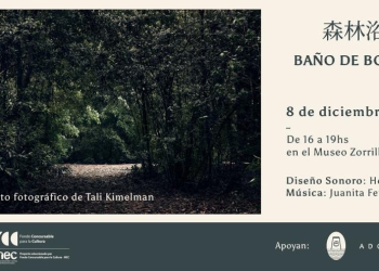 Los invitamos a asistir al cierre del proyecto Baño de Bosque de Tali Kimelman Photography en el Museo Zorrilla.