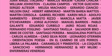 Mundial Poético de Montevideo 2018 presenta la nómina de poetas y proyectos nacionales protagonistas de esta cuarta edición
