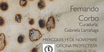 TÁLAMO, muestra individual en la Oficina Proyectista, Buenos Aires, con la curaduría de Gabriela Larrañaga