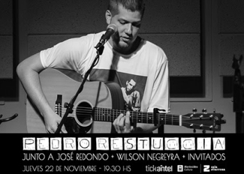 Pedro Restuccia se presenta el próximo jueves 22 de noviembre en el escenario del Espacio Felisberto Hernández (Sala Zitarrosa) en formato trío, junto a José Redondo en piano y Wilson Negreyra en congas y voces.