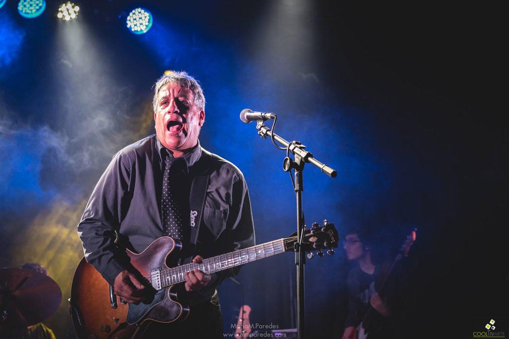 Chris Cain (USA) & Chapital Grooving The Blues con Juan Pablo Chapital en Sala Camacuá / AEBU Foto María Magdalena Paredes