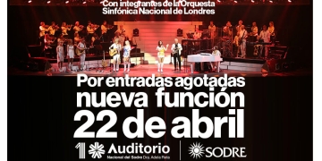 ABBA The Show “BEST ABBA SINCE ABBA” La banda tiene el reconocimiento y los derechos de ABBA. Con una primera función agotada y por éxito total se agrega otra función. Se presenta por primera vez en dos funciones el 22 y 23 de abril en Auditorio Nacional del Sodre, en el marco de su gira latinoamericana.