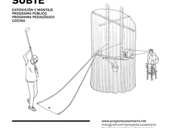 PROYECTO CASAMARIO reside en CENTRO DE EXPOSICIONES SUBTE Inauguración jueves 11 de abril 19:00 hs. 11 abril – 07 de julio de 2019 Plaza Fabini s/n
